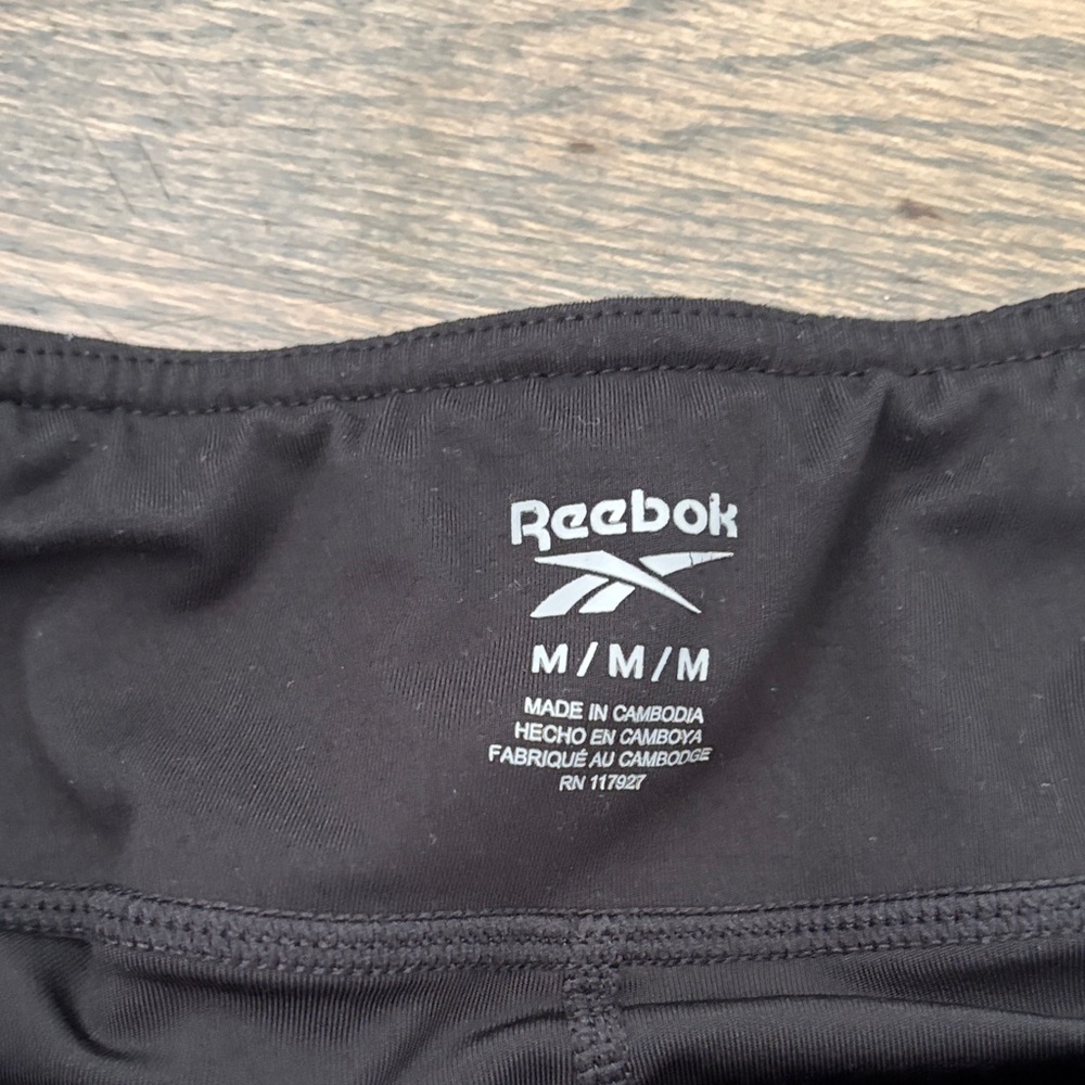 Reebok Black Performance Tennis Skort with Logo - Picture 6 of 9
